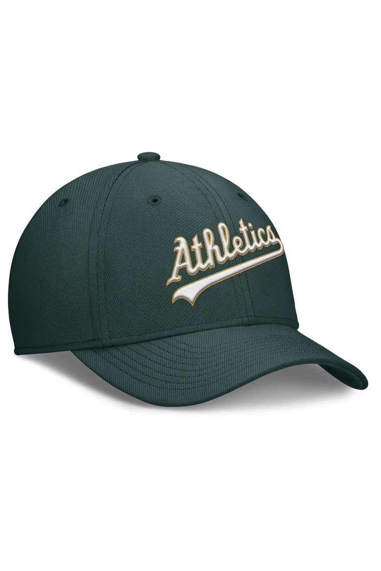 Men's Nike Green Athletics Rise Performance Flex Hat, Alternate, color, Green