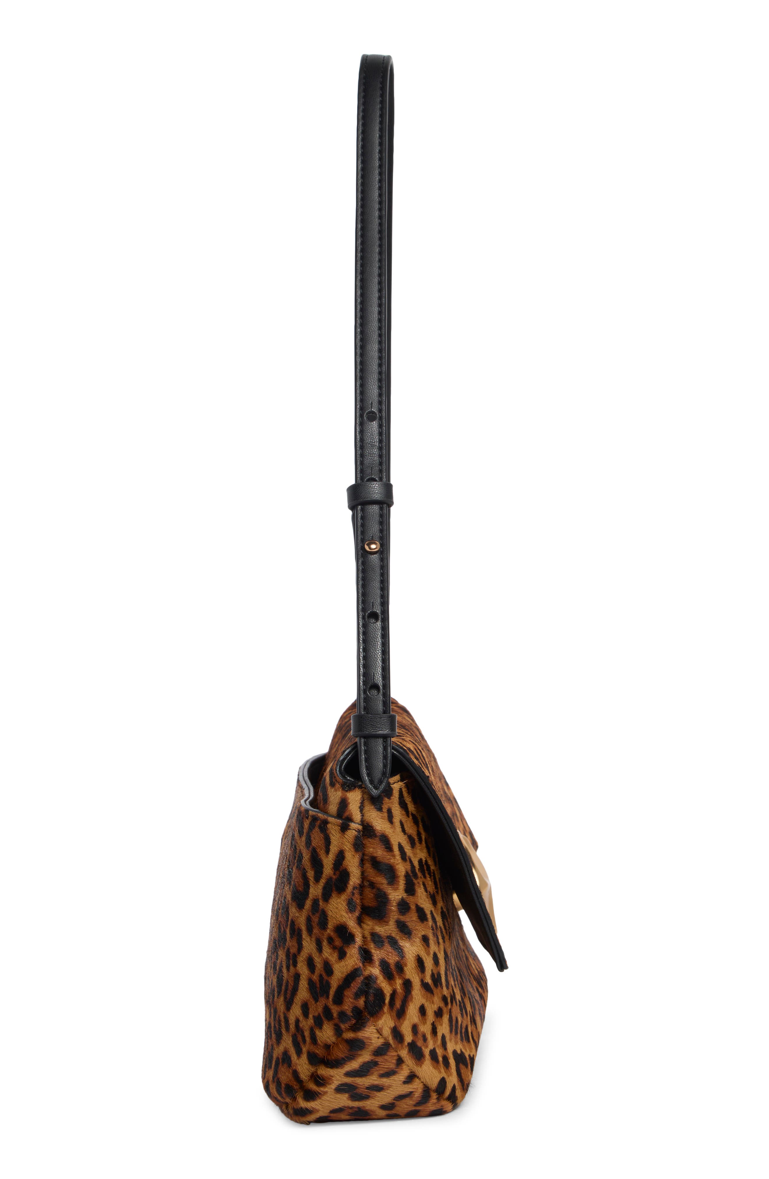 Sam Edelman Bex Folded Convertible Clutch, Alternate, color, Leopard