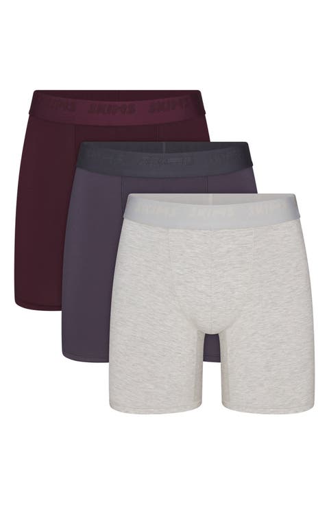 3-Pack 5-Inch Stretch Modal Boxer Briefs (Regular & Big)