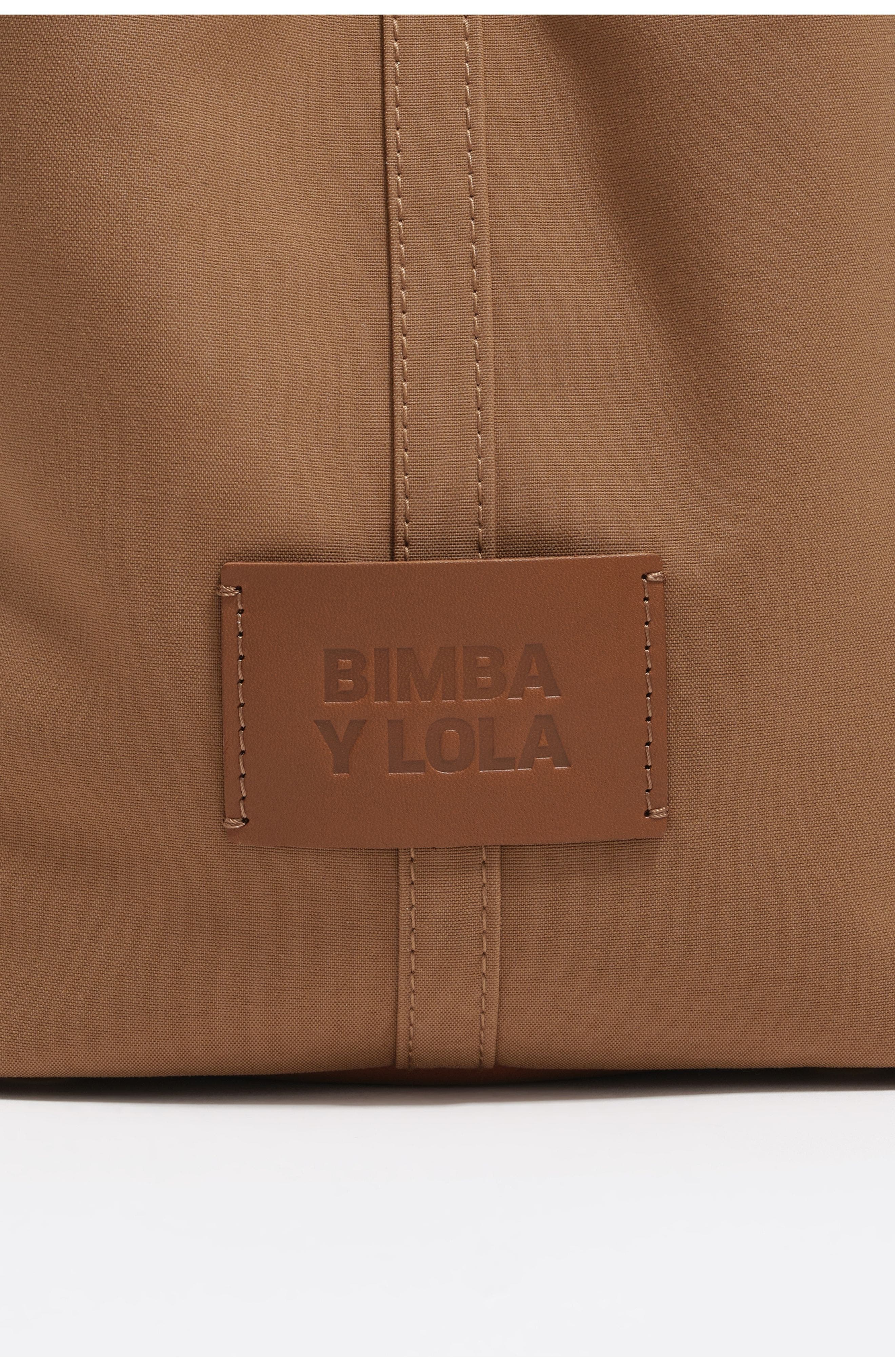 Bimba y Lola Large Nylon Chihuahua Bag, Alternate, color, Cinnamon