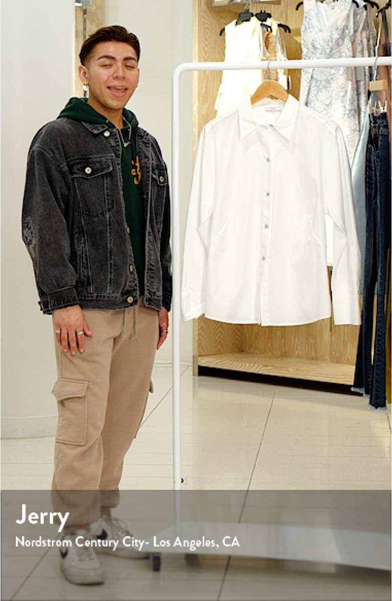 Sculpted Button-Up Shirt, sales video thumbnail