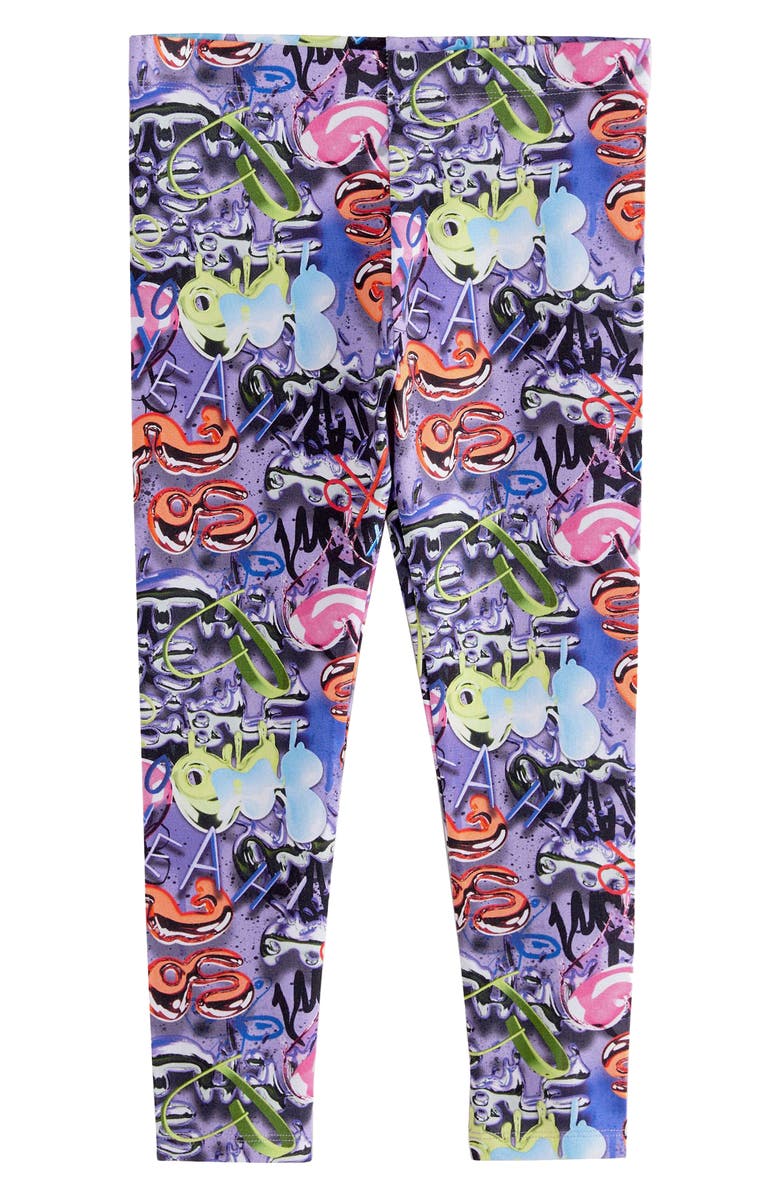 NEXT Kids' Rainbow 5-Pack Assorted Leggings, Alternate, color, 