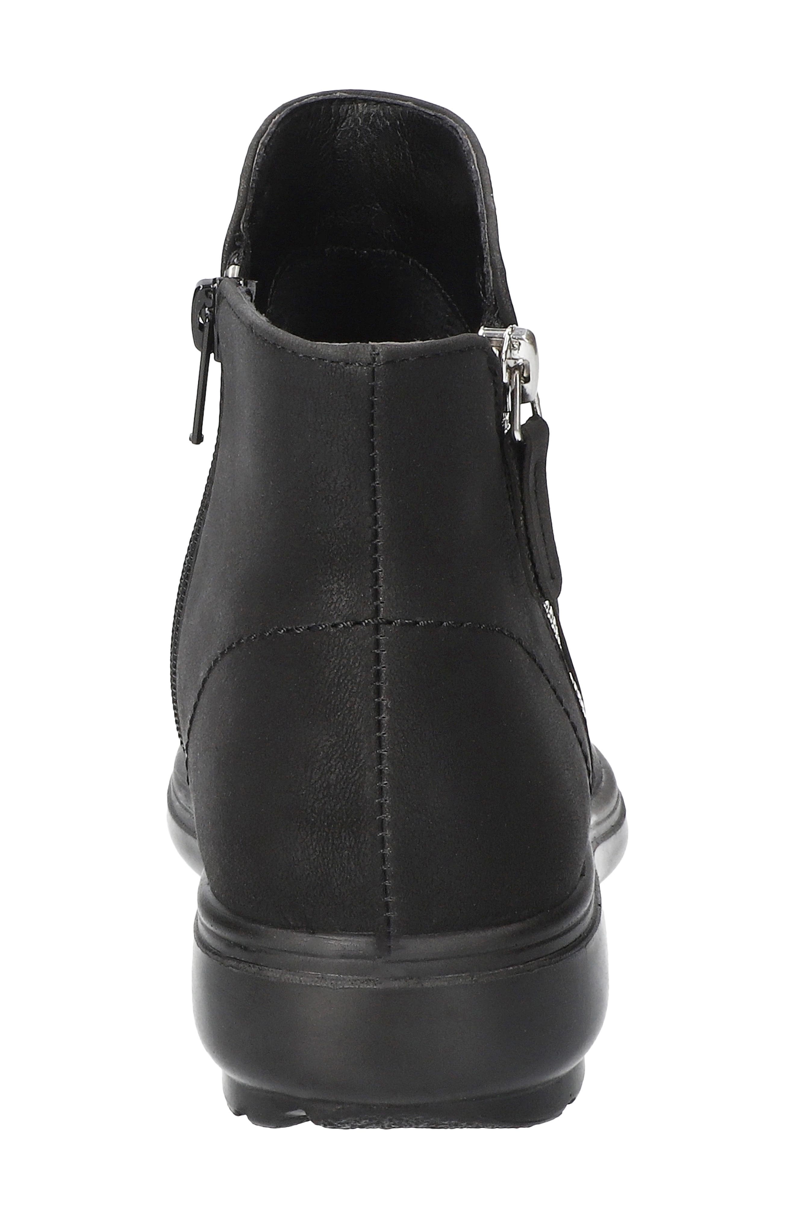 EASY STREET Lyra Bootie, Alternate, color, Black Matte