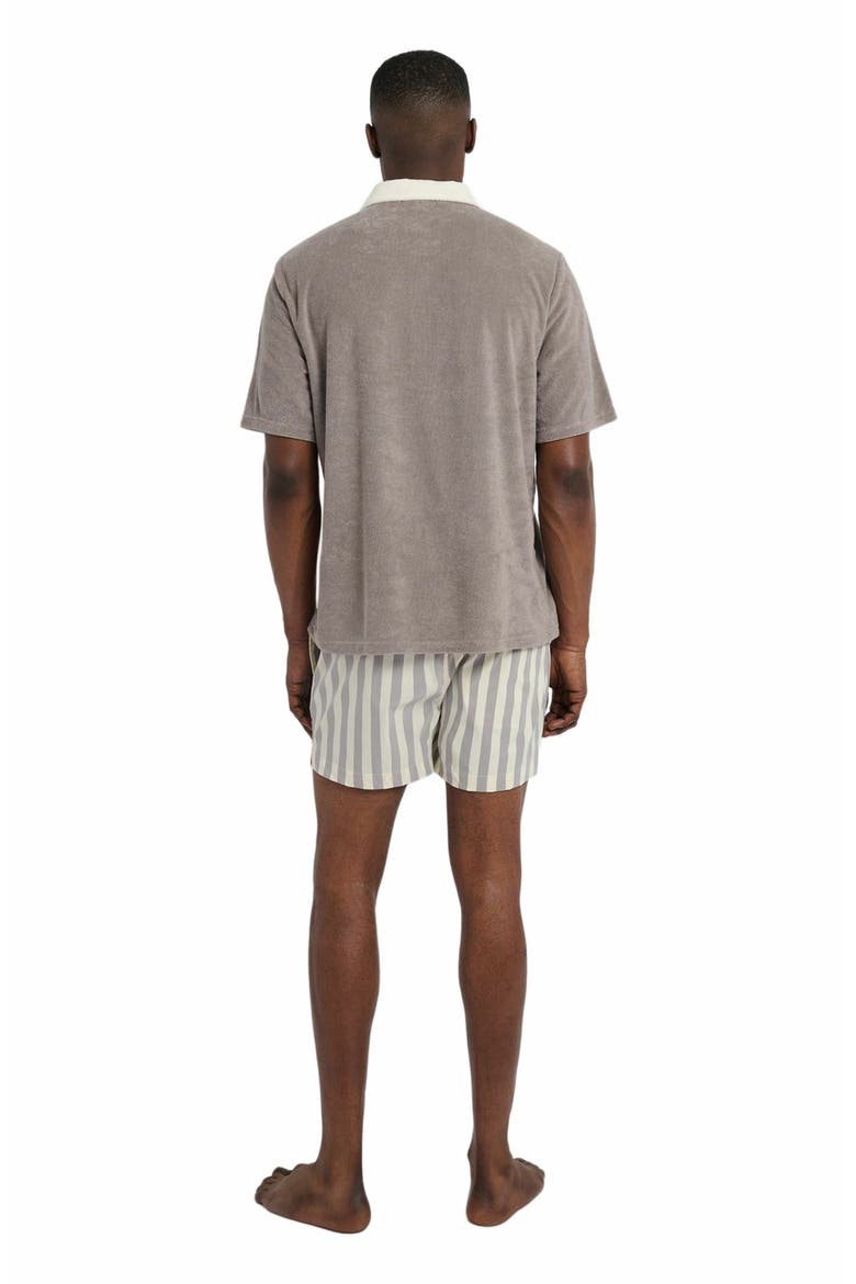 Charles 4" Swim Trunk, Alternate, color, CINDER/CREAM