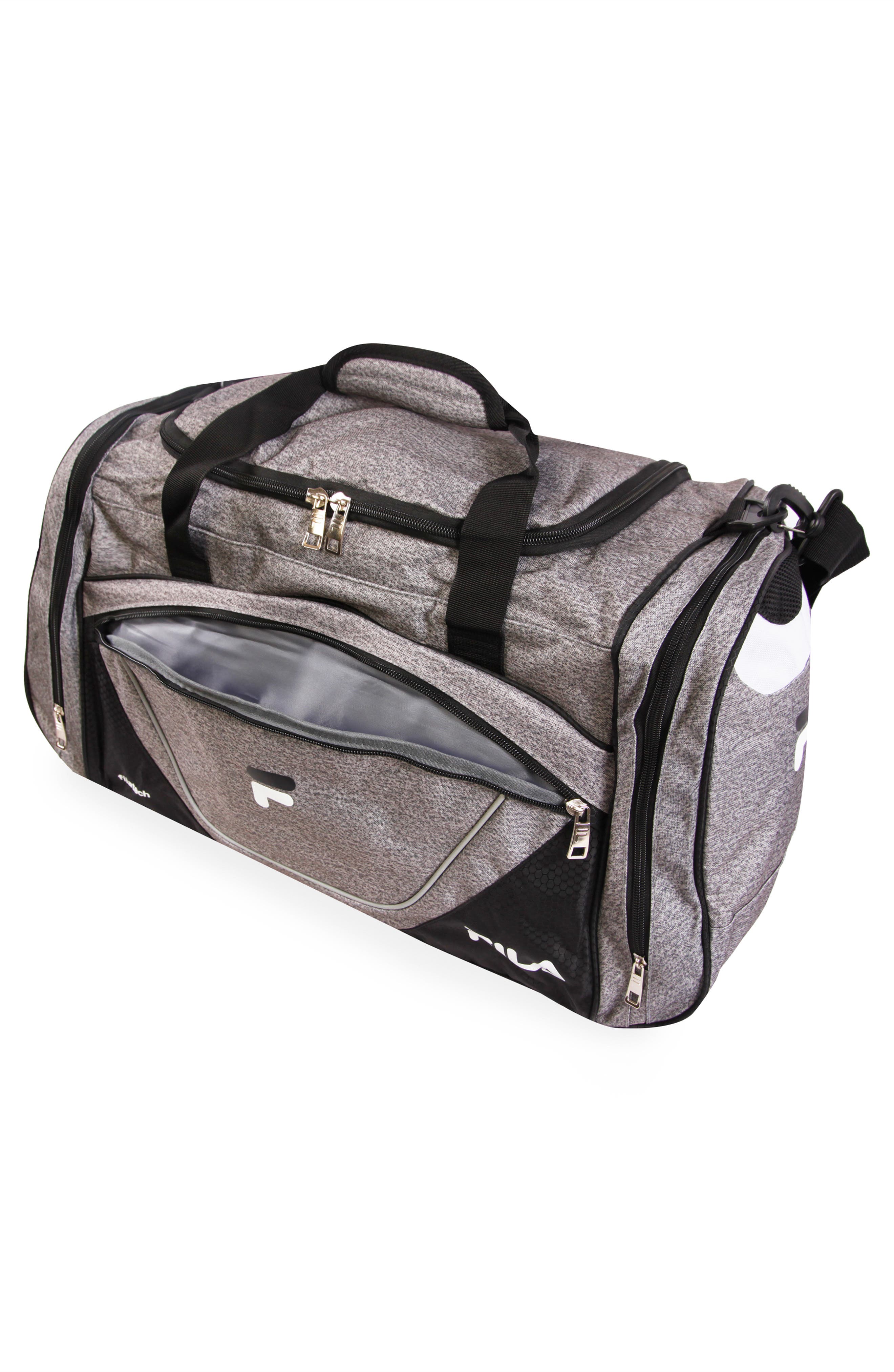 FILA Acer 25-Inch Duffle Bag, Alternate, color, Heather Grey