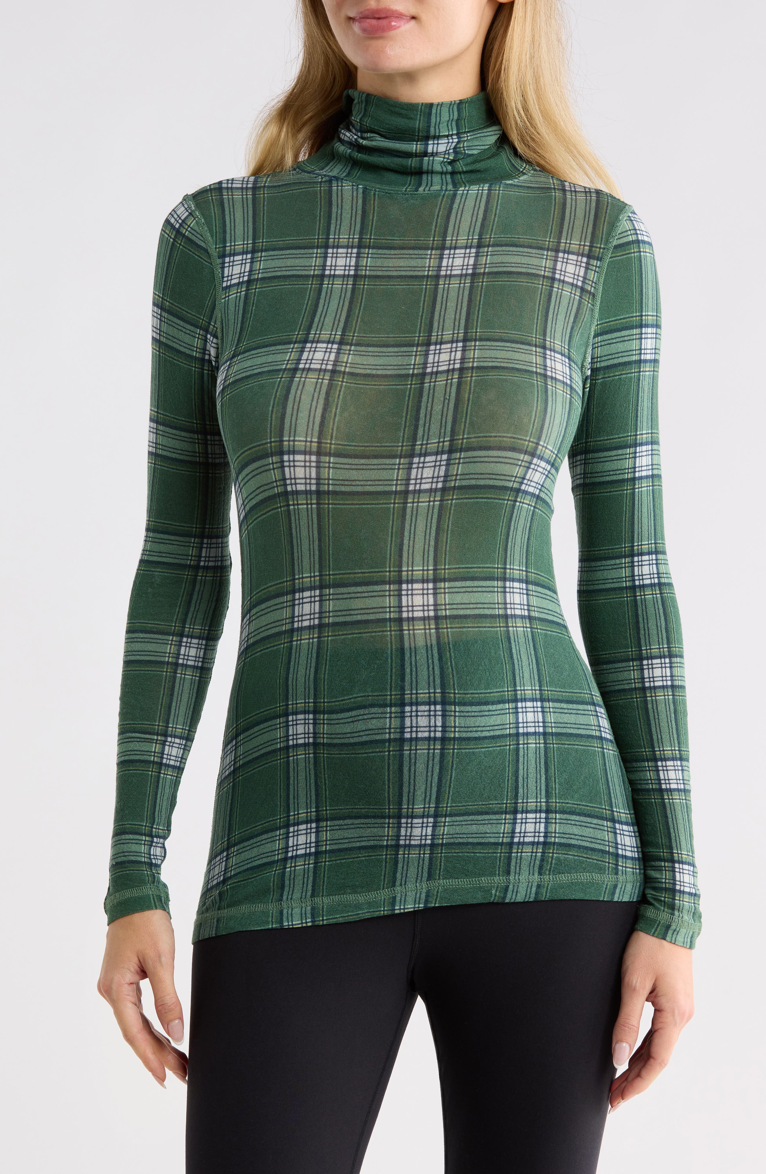 LIGHT EMERALD PLAID