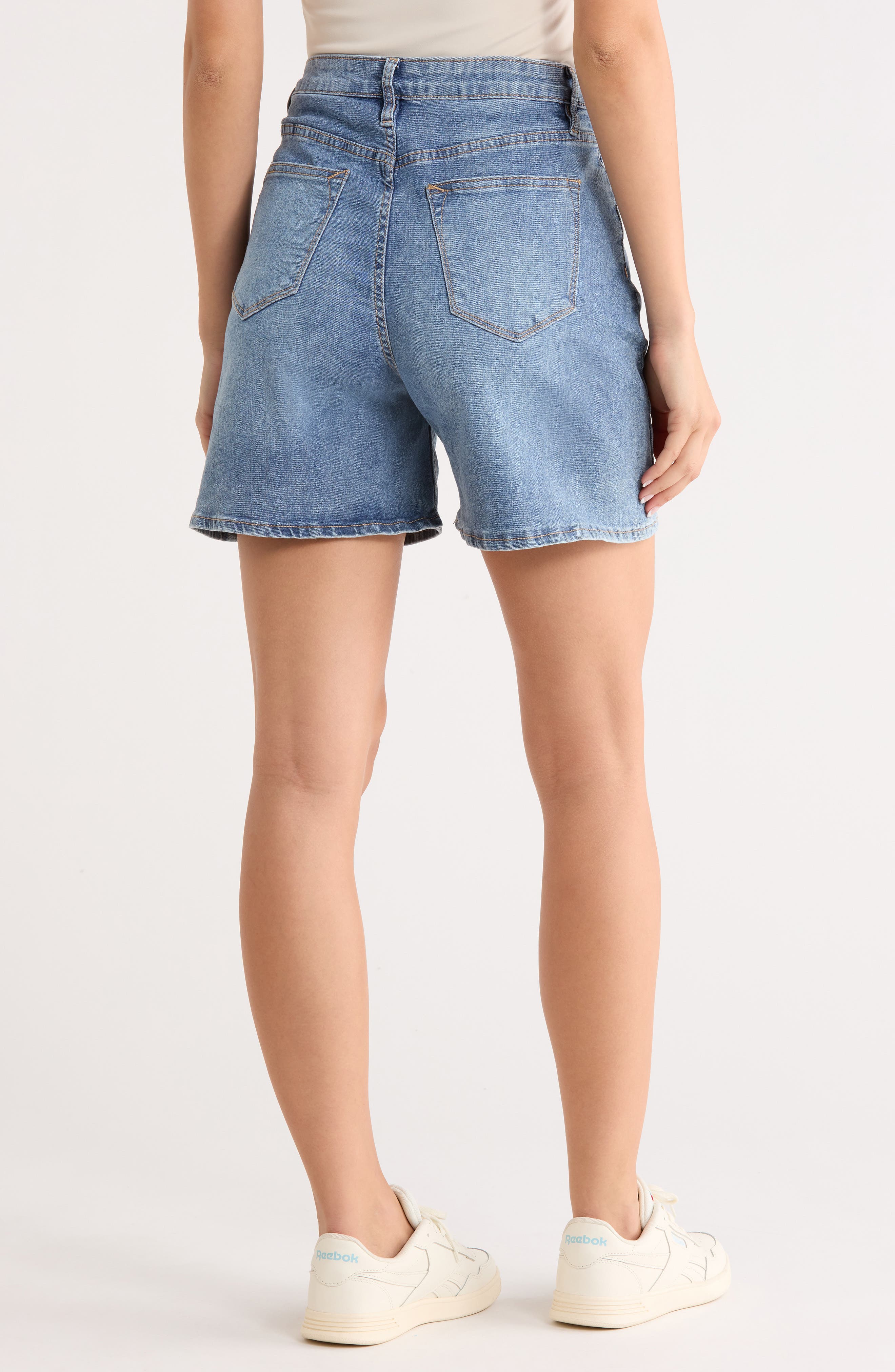 Crossover Waist Bermuda Shorts - image 2