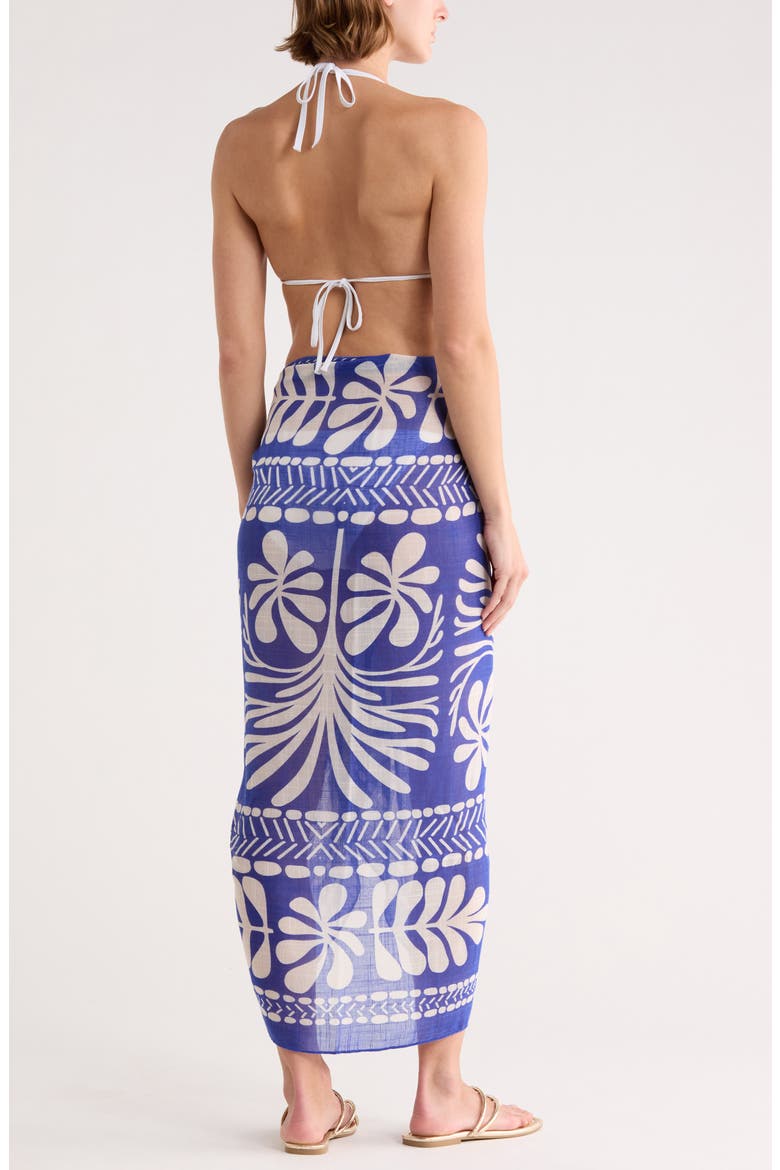 Oversize Wrap, Alternate, color, COBALT