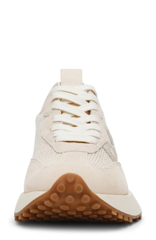 Steve Madden Campo Sneaker In Natural Raffia