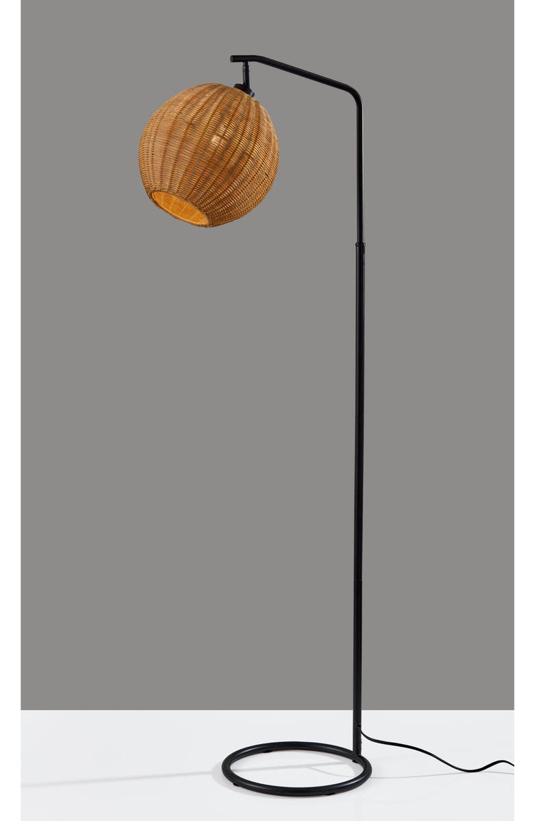 ADESSO LIGHTING Maeve Floor Lamp, Alternate, color, Black