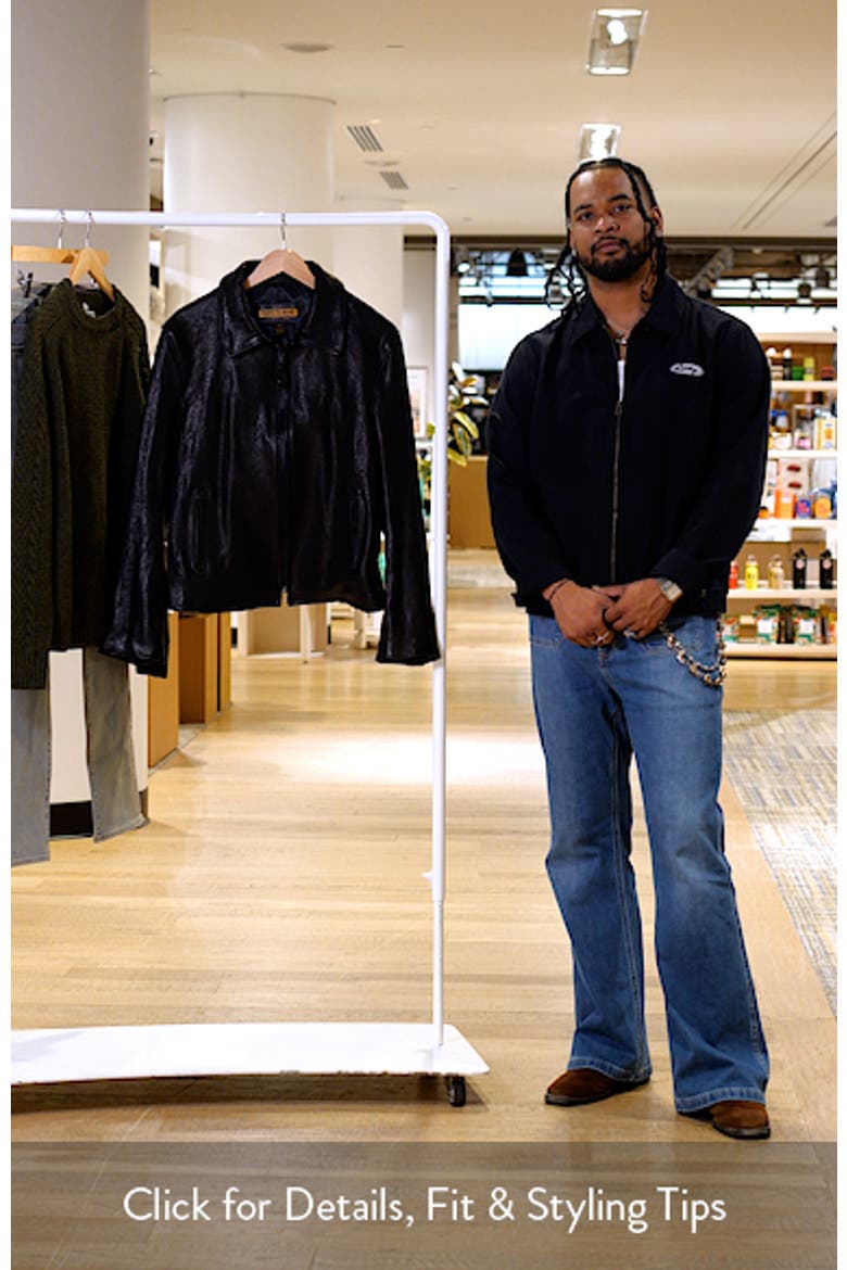 Vegetable Tanned Lambskin Leather Mechanic Jacket video