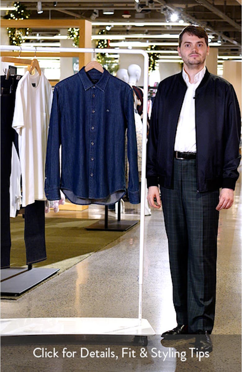 Tomlin Denim Button-Up Shirt, sales video thumbnail