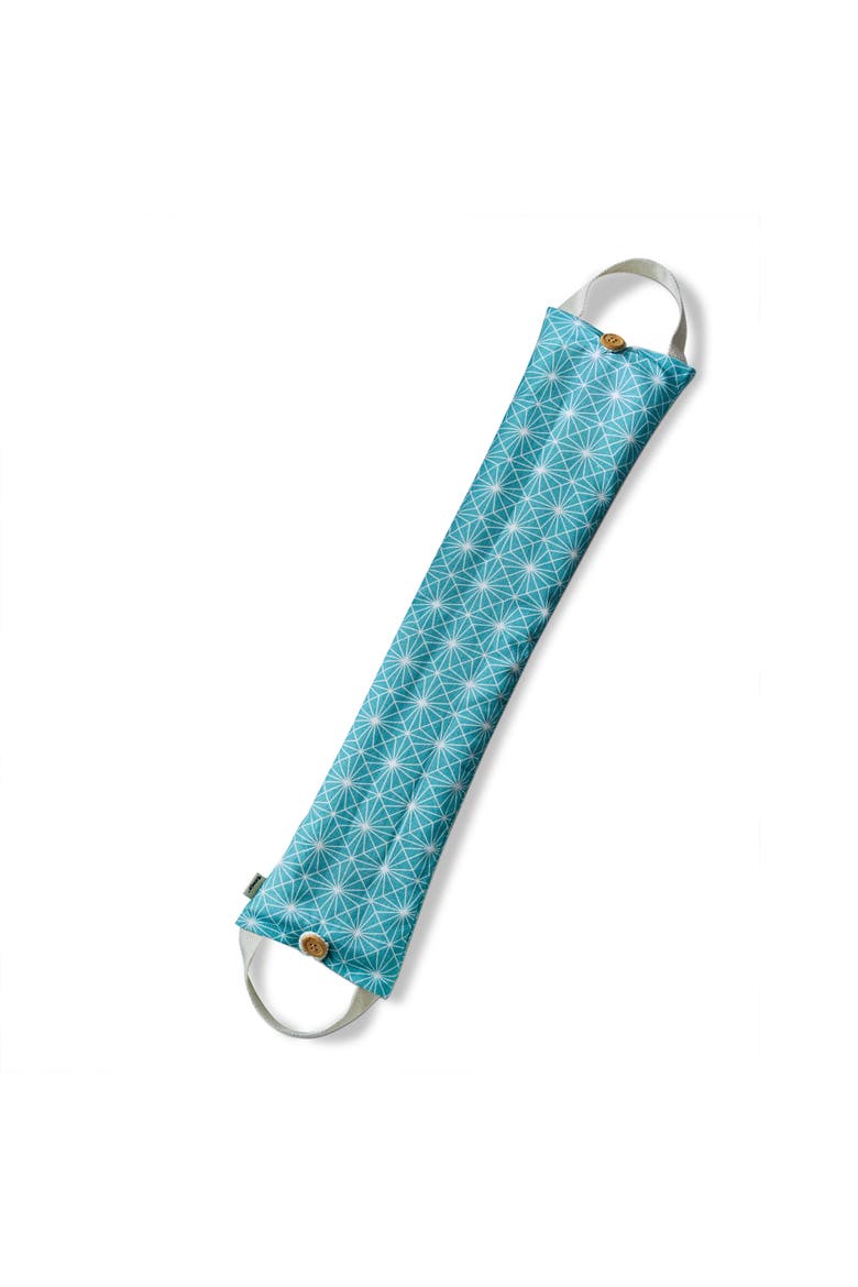 Starburst Warming Neck Wrap Aqua Cotton Everyday, Alternate, color, Blue