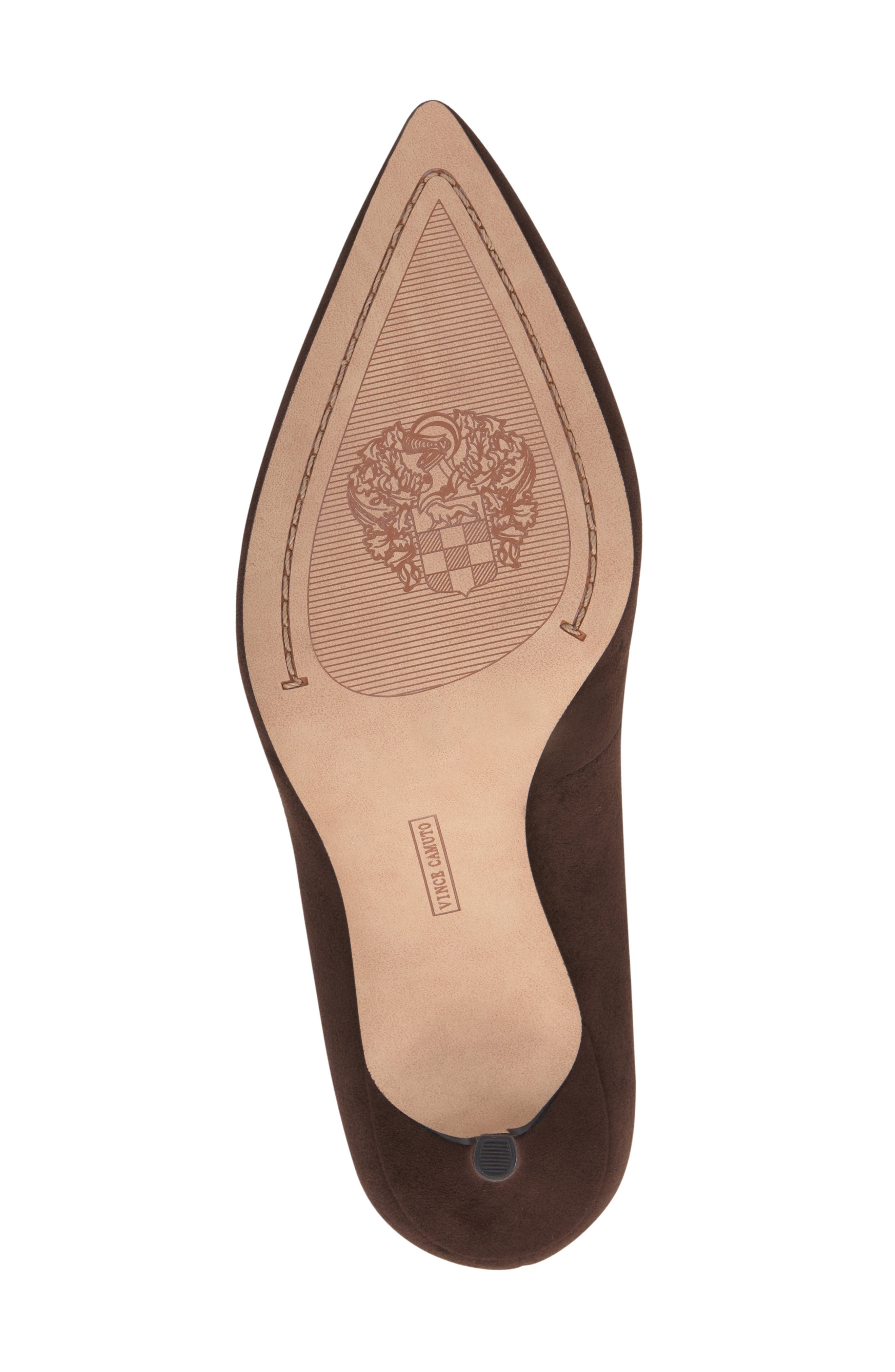 Moriza Pointed Toe Pump, Alternate, color, BROWNIE