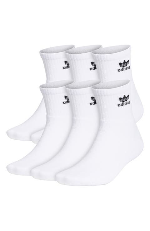 Trefoil 6-Pack Quarter Socks