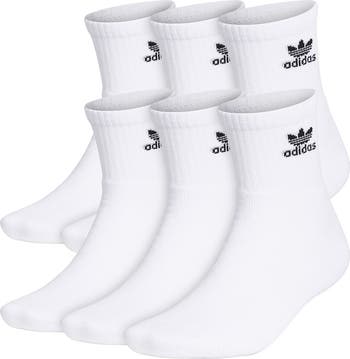 adidas Originals Trefoil 6 Pack Quarter Socks Nordstrom