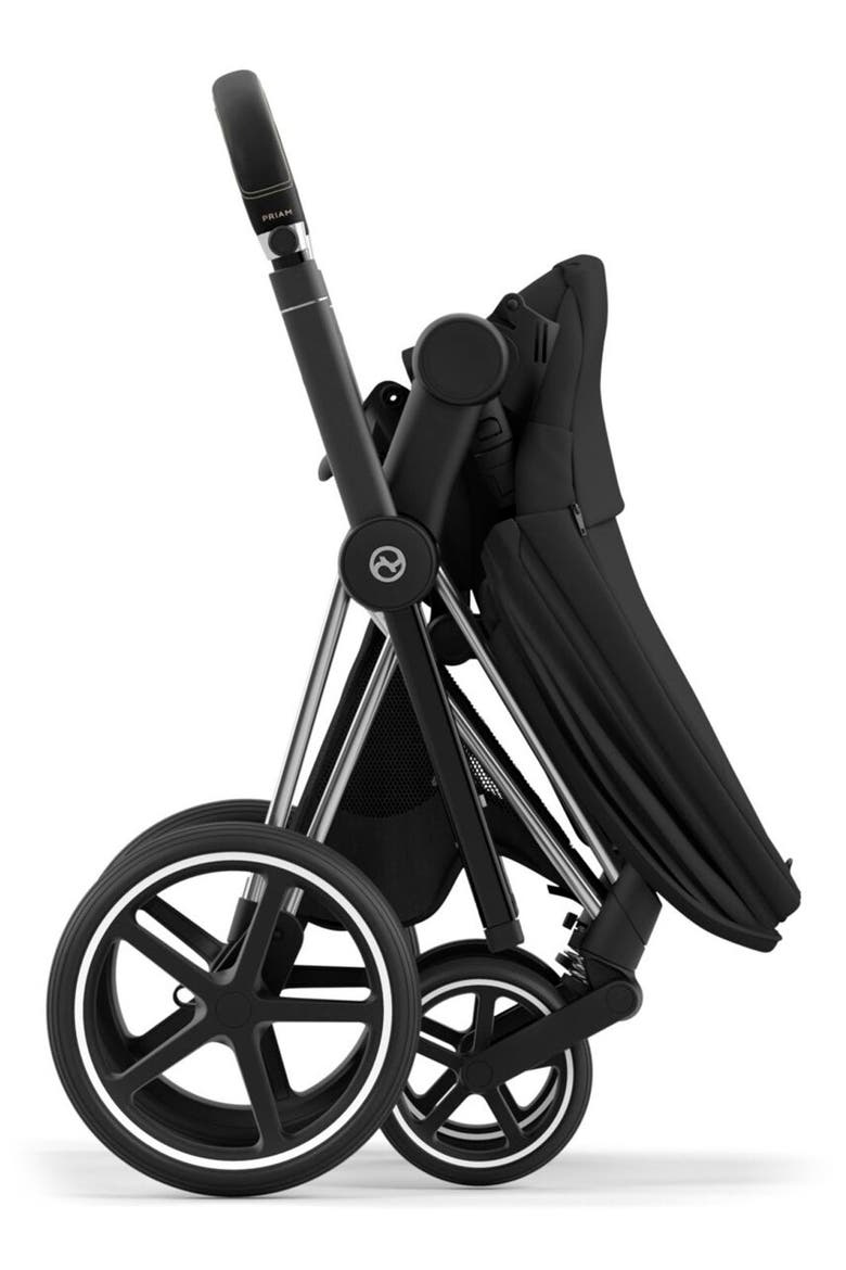 PRIAM 4 Compact Stroller, Alternate, color, SEPIA BLACK