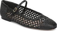 Veronica Beard Ellie Raffia Mary Jane Flat