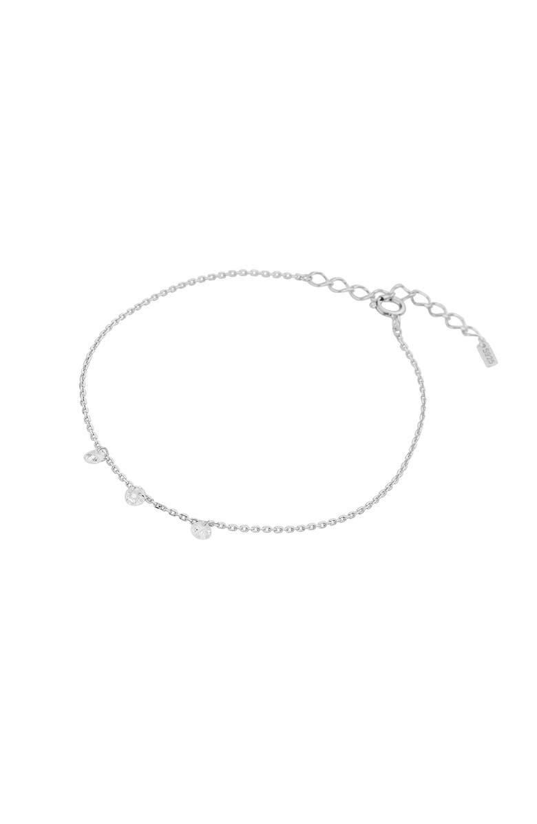 Bearfruit Jewelry Sterling Silver 18k Gold Plated Emmeline Bracelet Holiday Gift Idea, Alternate, color, Silver