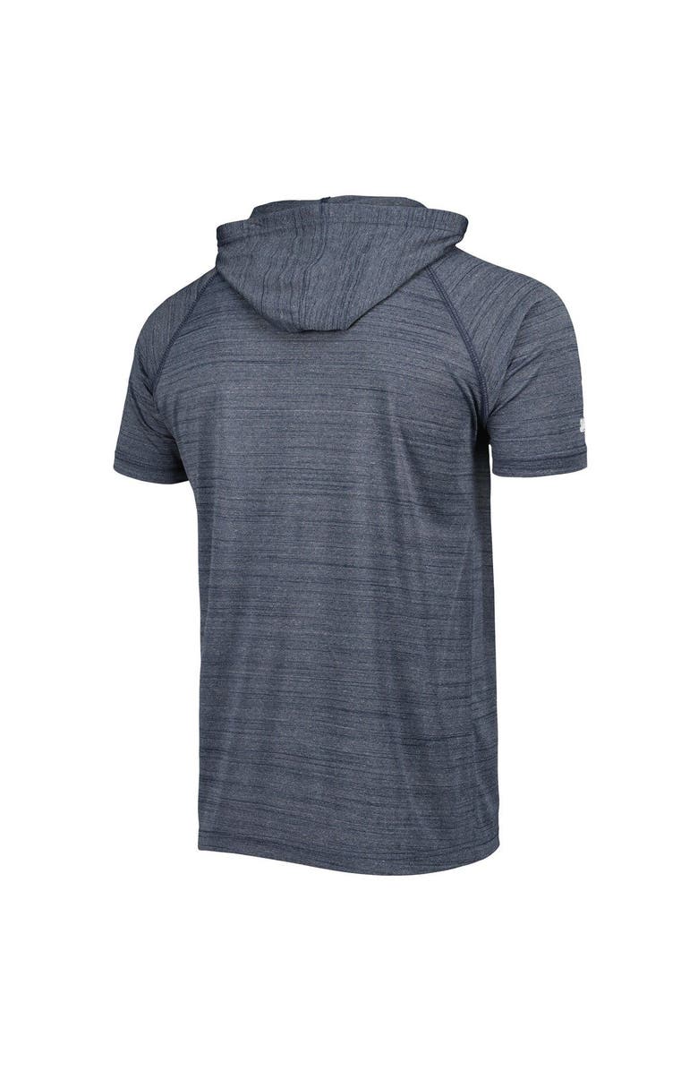 STITCHES Men's Stitches Navy Detroit Tigers Space-Dye Raglan Hoodie T-Shirt, Alternate, color, 