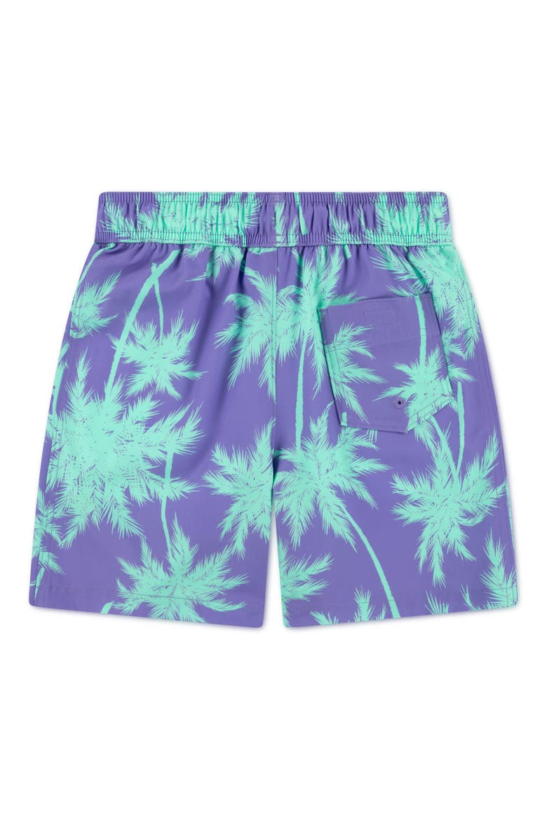 Kids' Core Swim Trunks, Alternate, color, PURPLE HEBE