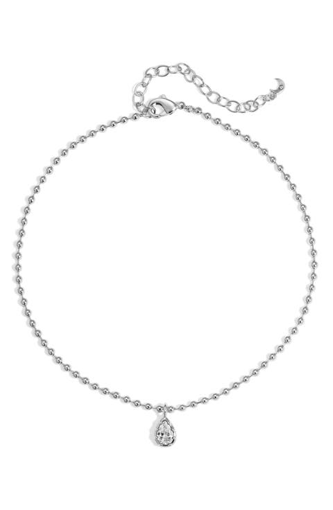 Mini Cleo Pear Anklet
