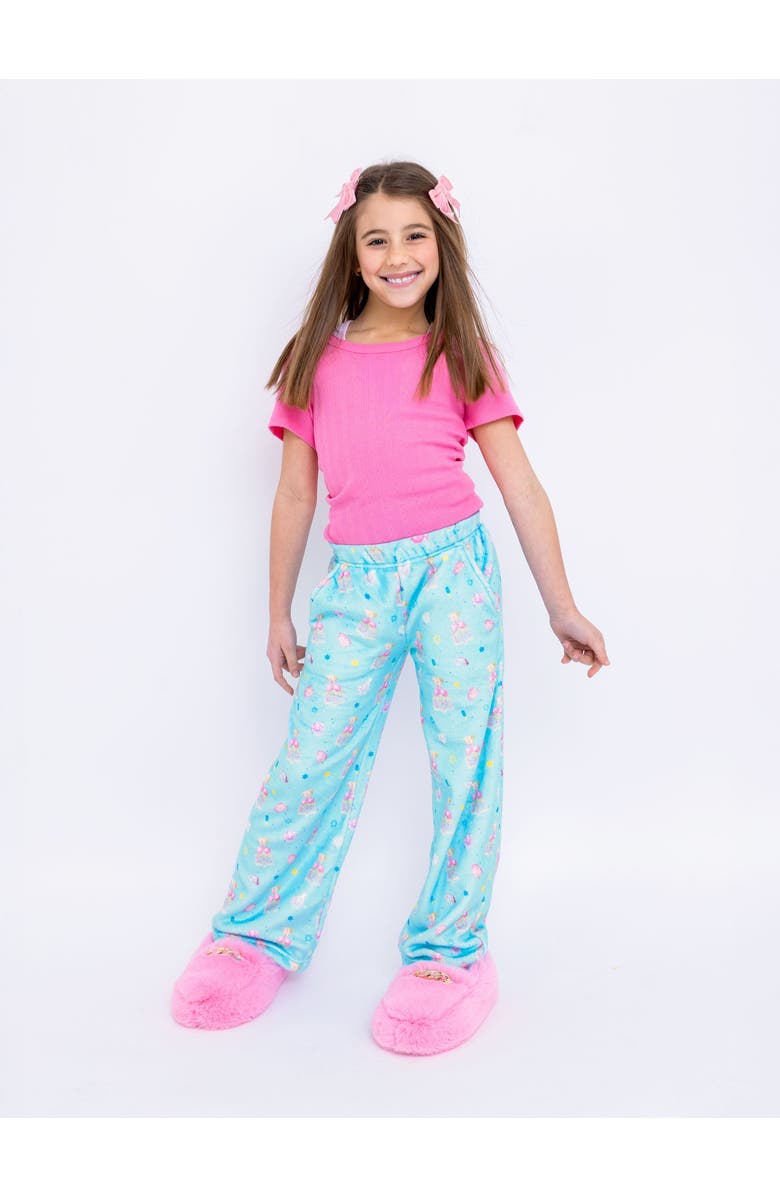 Preppy Goose Plush Hanukkah loungewear pant, Main, color, 