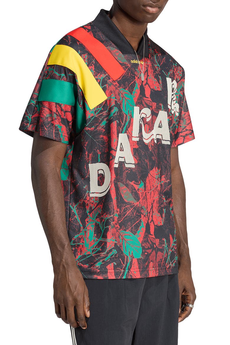 Senegal Graphic Jersey, Main, color, BOLD GREEN/ YELLOW/ RED