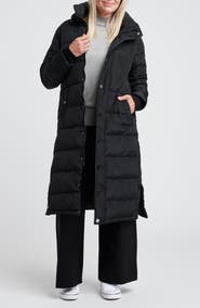 Universal Standard Everest 2 Hooded Long Puffer Coat