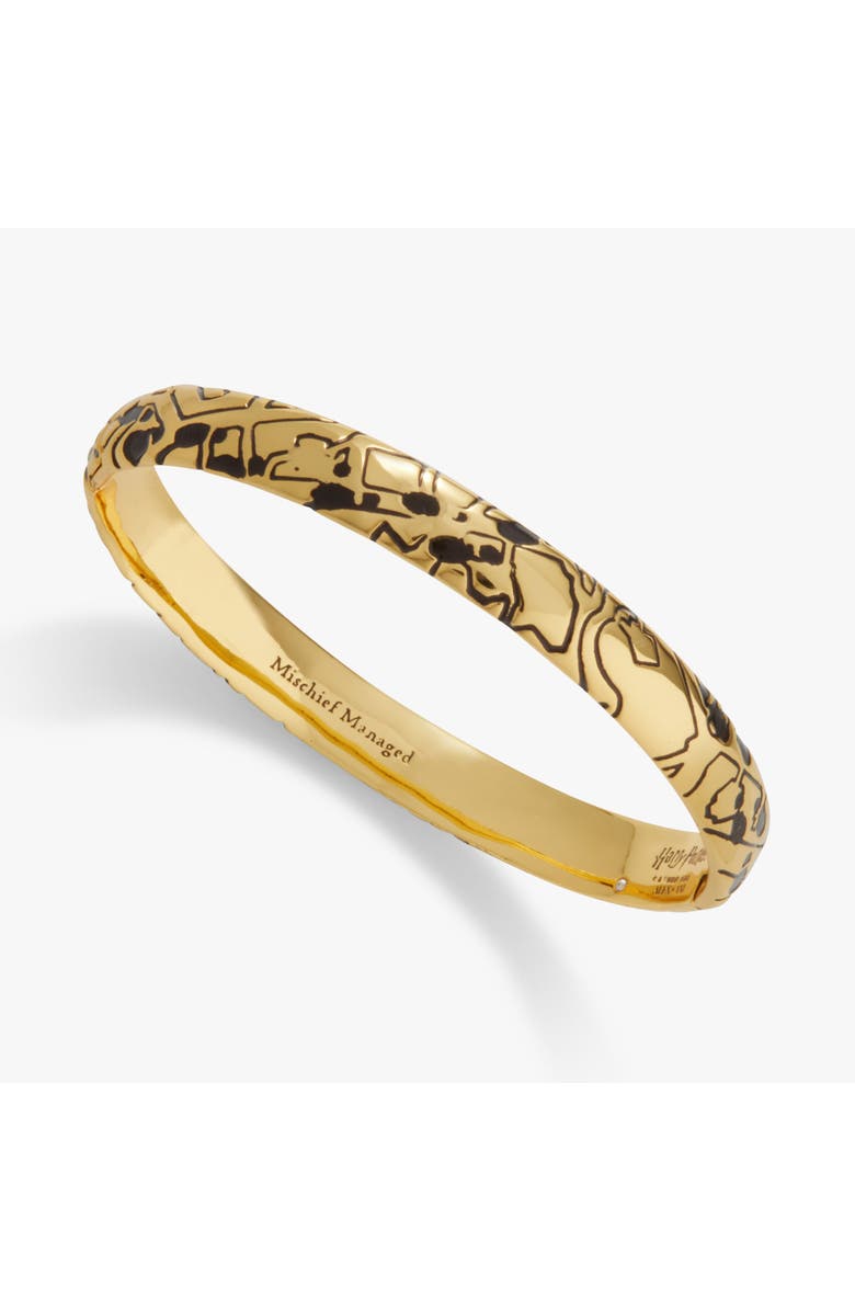 Alex and Ani Harry Potter<sup>™</sup> Mischief Managed Hinge Bracelet, Main, color, 