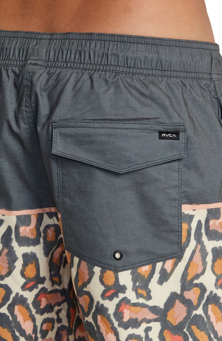 RVCA County Stripe Swim Shorts, Alternate, color, 