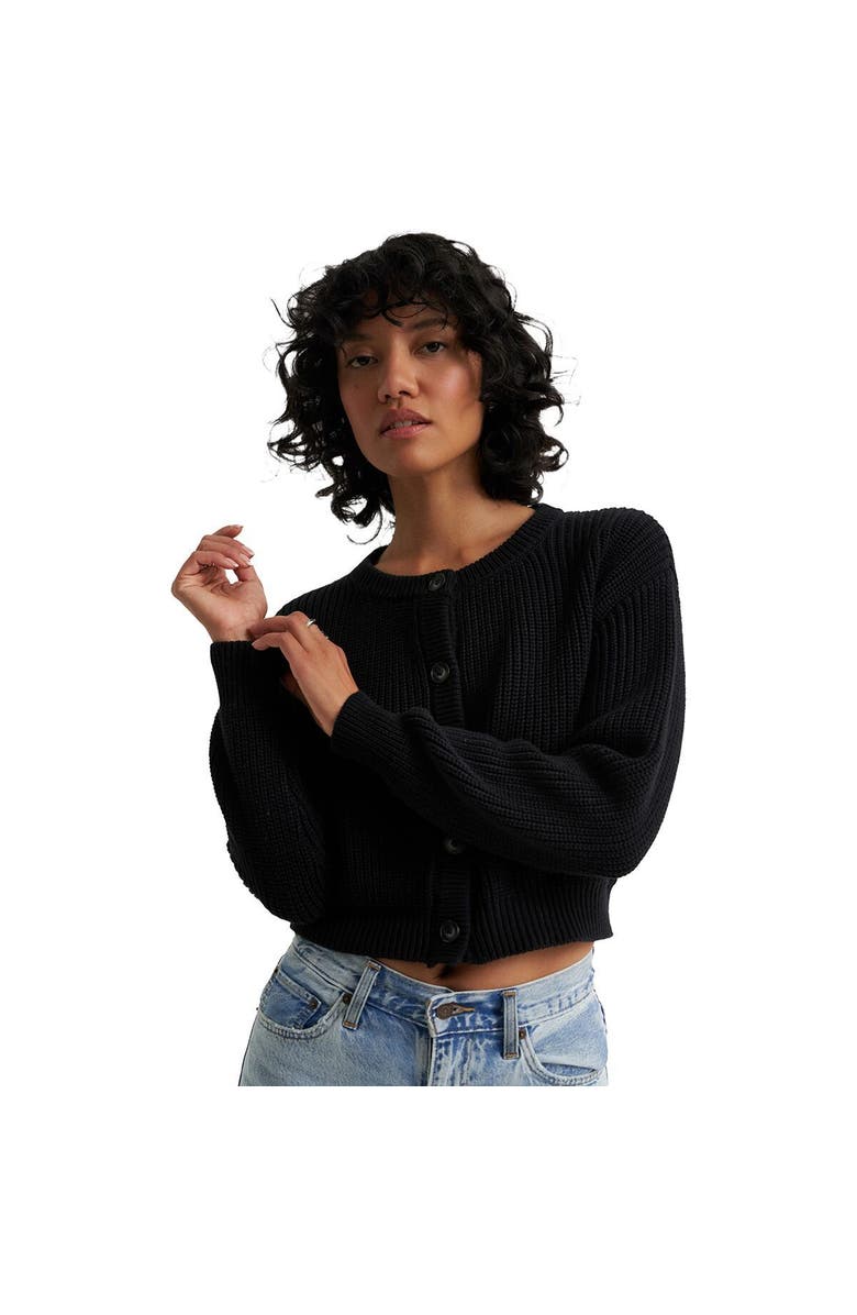 Callahan The Crop Cardi - Women's, Main, color, Black