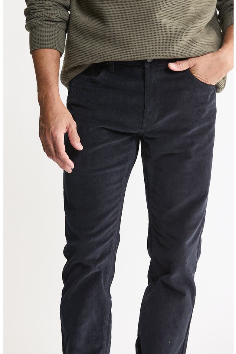 Stretch Corduroy 5 Pocket Pants, Alternate, color, NAVY