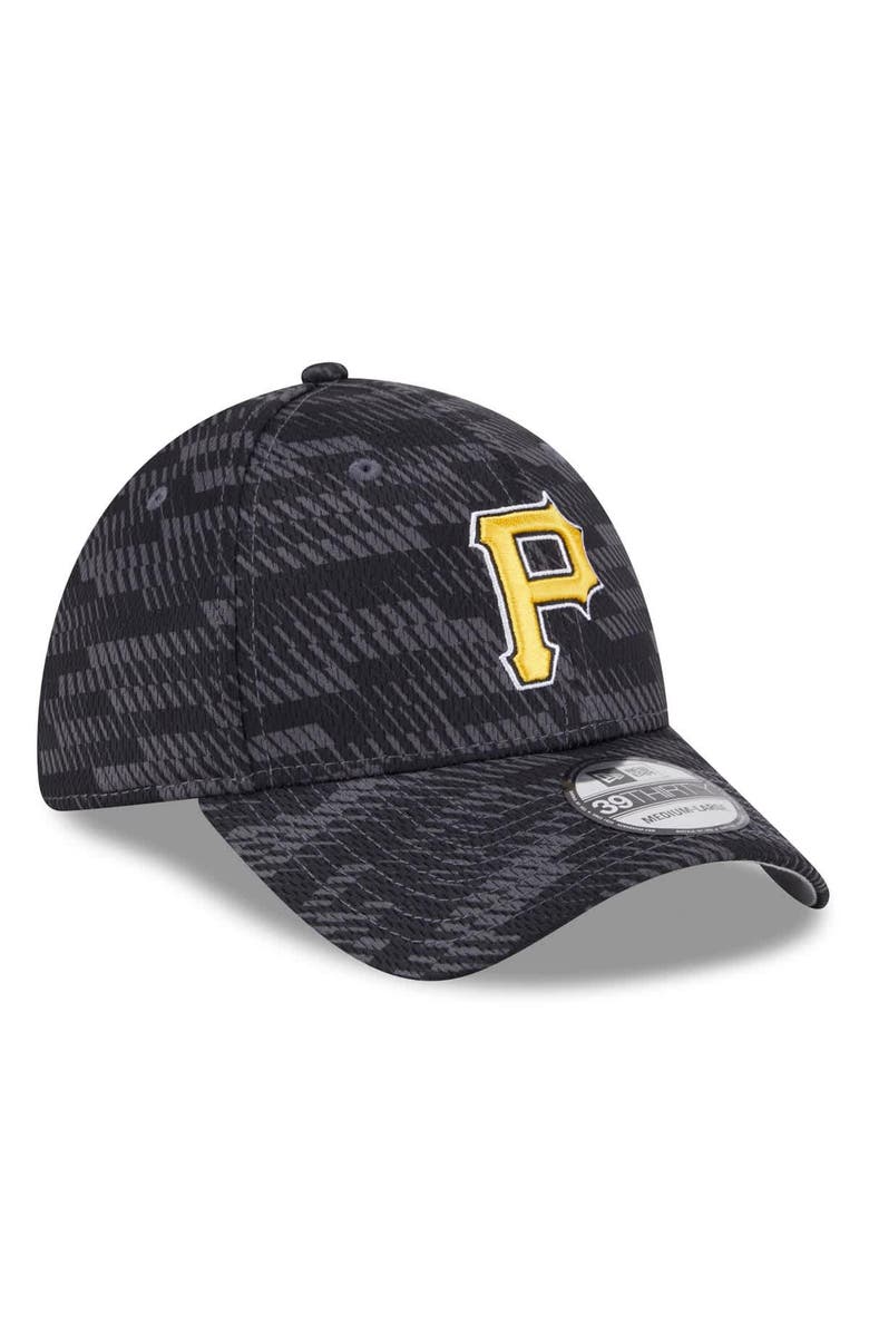 New Era Men's New Era Black Pittsburgh Pirates 2025 MLB Clubhouse 39THIRTY Flex Hat, Alternate, color, 