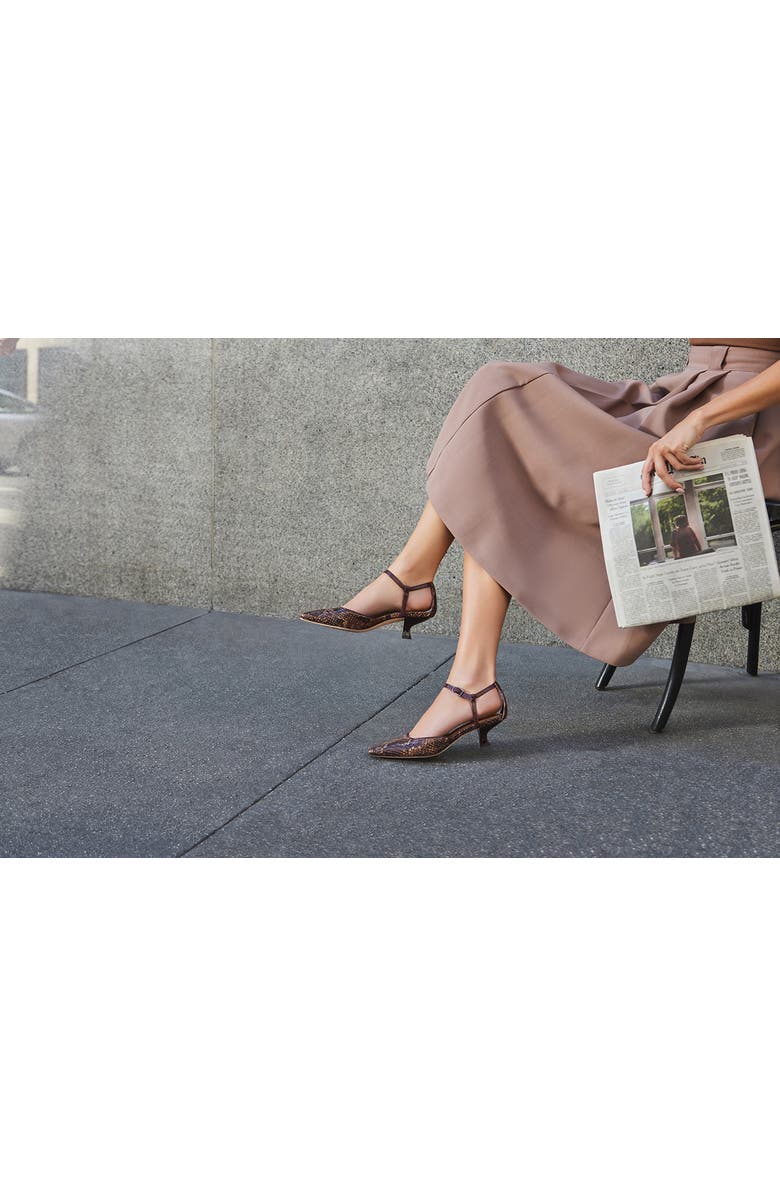 Donald Pliner Chad Snakeskin Embossed Pump, Alternate, color,