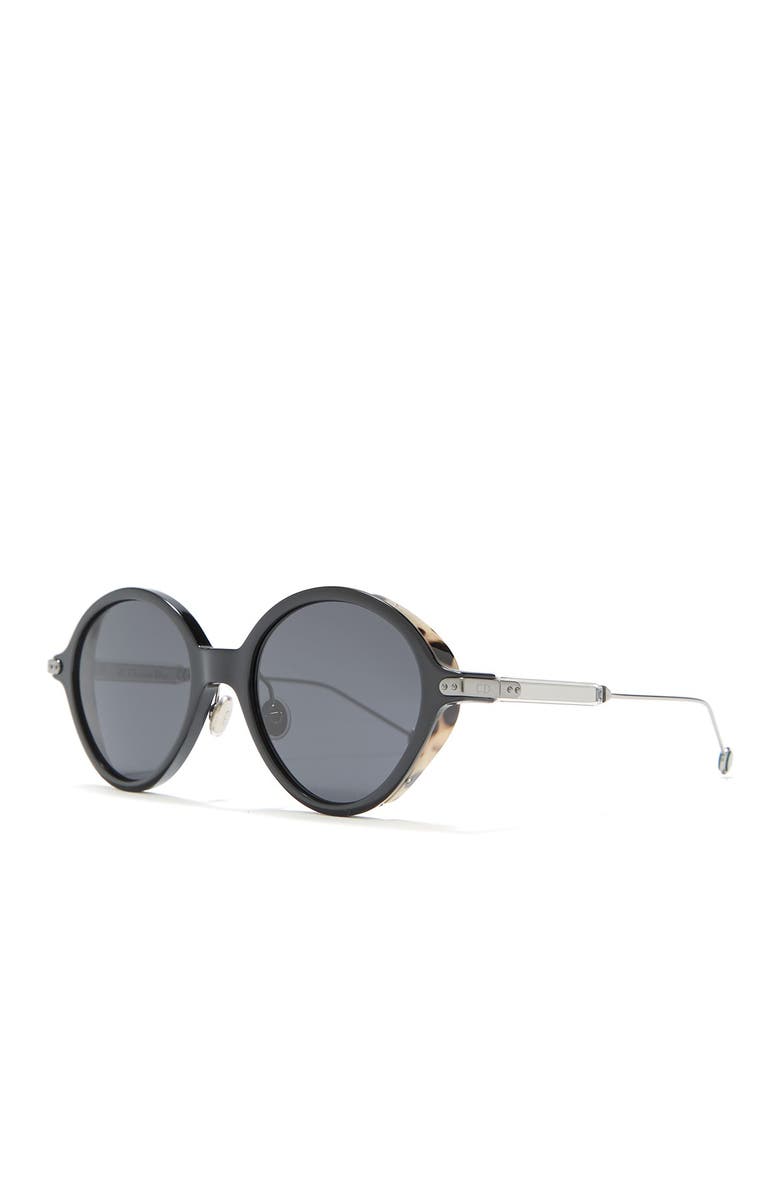 CHRISTIAN DIOR 52mm Umbrage Round Sunglasses, Alternate, color,