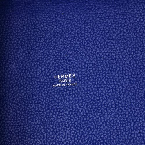 Pre-owned Hermes Hermes Picotin Lock Bag Maurice Pm In Blue