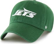 '47 Men's '47 Green New York Jets Clean Up Primary Adjustable Hat