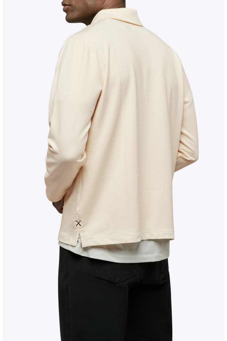 Hyperloop Long Sleeve Polo, Alternate, color, IVORY