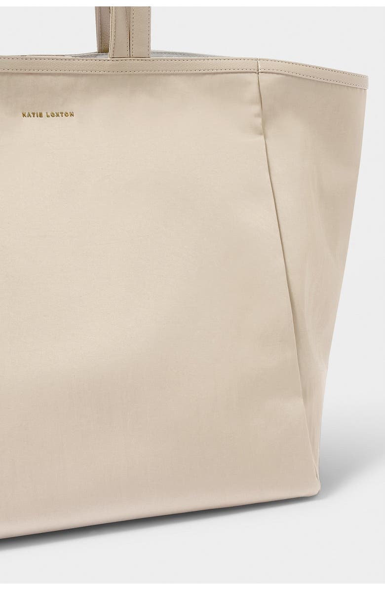 Katie Loxton Nylon-Luxe Oversized Tote Bag, Alternate, color, Grey
