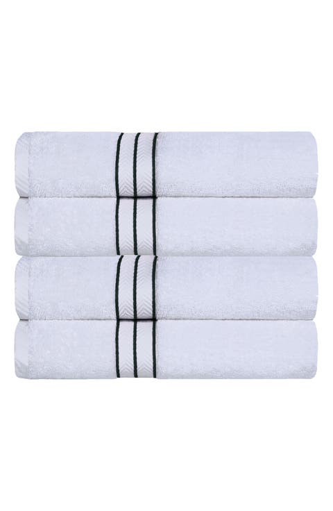 Turkish Cotton 4-Piece Bath Towel Set