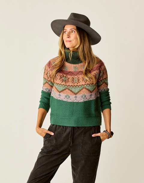 Neve Fairisle Turtleneck
