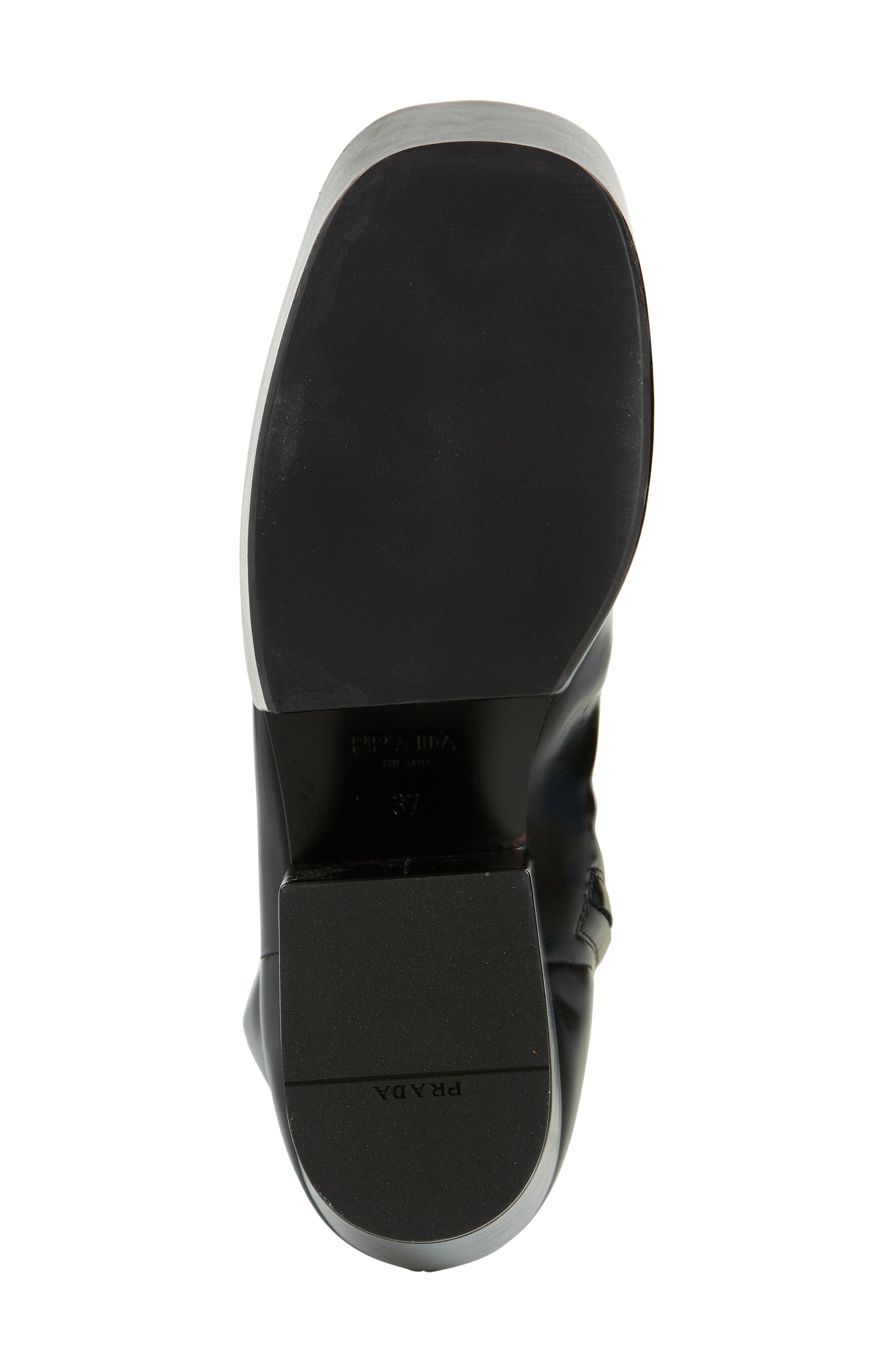 Prada Platform Over the Knee Boot, Alternate, color, 