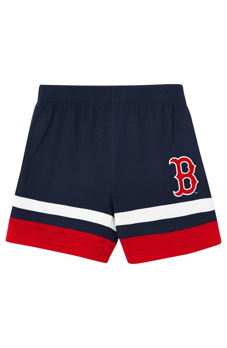 Outerstuff Toddler Outerstuff Navy Boston Red Sox Ground Ball T-Shirt & Shorts Set, Alternate, color, Navy