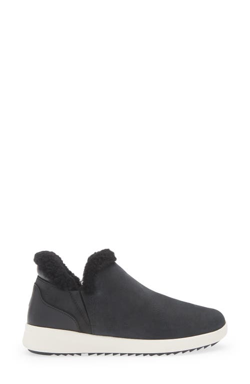 Olukai Kamau Waterproof Genuine Shearling Sneaker In Brown