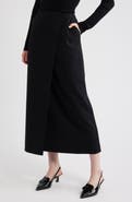 Nordstrom Wrap Midi Skirt