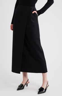 Nordstrom Wrap Midi Skirt