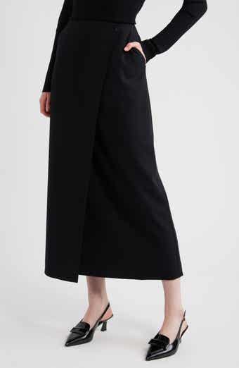 Nordstrom Wrap Midi Skirt