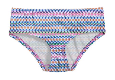Girls UPF 50+ Printed Swim Briefs (Toddler/Kids)