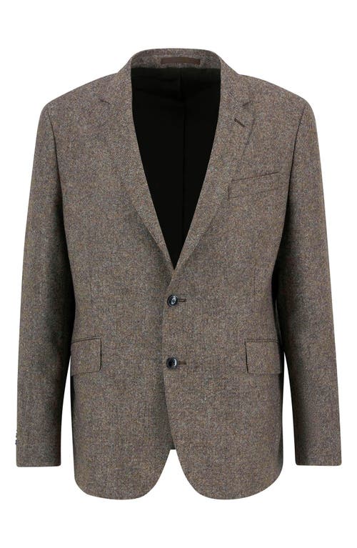Barbour Godfrey Moons Shetland Slim Fit Blazer In Gray